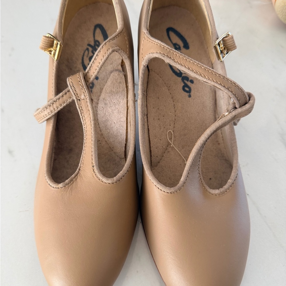 Capezio Tan Women’s Dance shoes with Buckle
